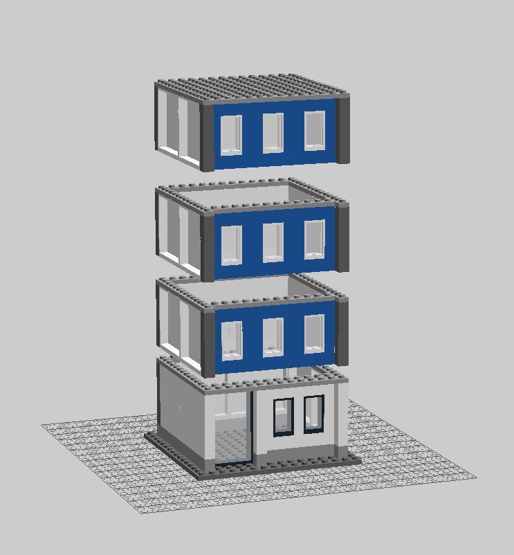 背景としての建物考 その１: レゴの家